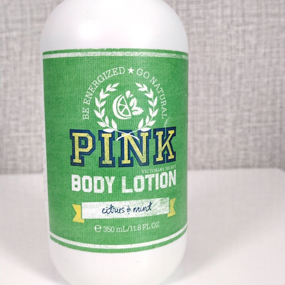 Victoria’s Secret CITRUS & MINT Body Lotion New Retired Embossed